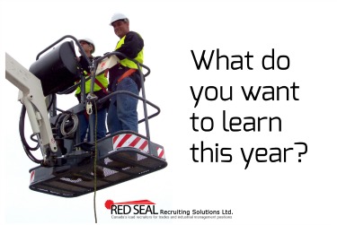 Photo: Skilled Trades workers ask 'What do you want to learn this year?'