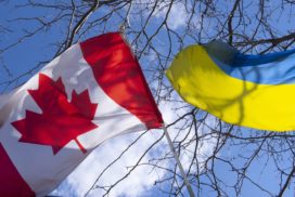Canada-Ukraine-Flag