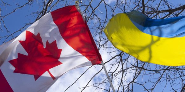 Canada-Ukraine-Flag