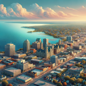 create a realistic picture of Burlington, Canada