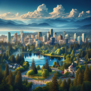 create a realistic picture of Burnaby