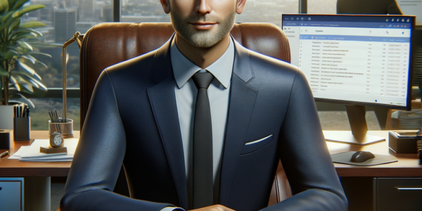 Generate A Very Realistic Picture Of A Human Resource Manager That Works
